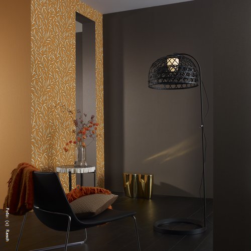 wohnzimmer naturtöne:Herbstfarben in Dunkelbraun und Ocker verleihen der Diele Wärme. wohnzimmer naturtöne:Herbstfarben in Dunkelbraun und Ocker verleihen der Diele Wärme.